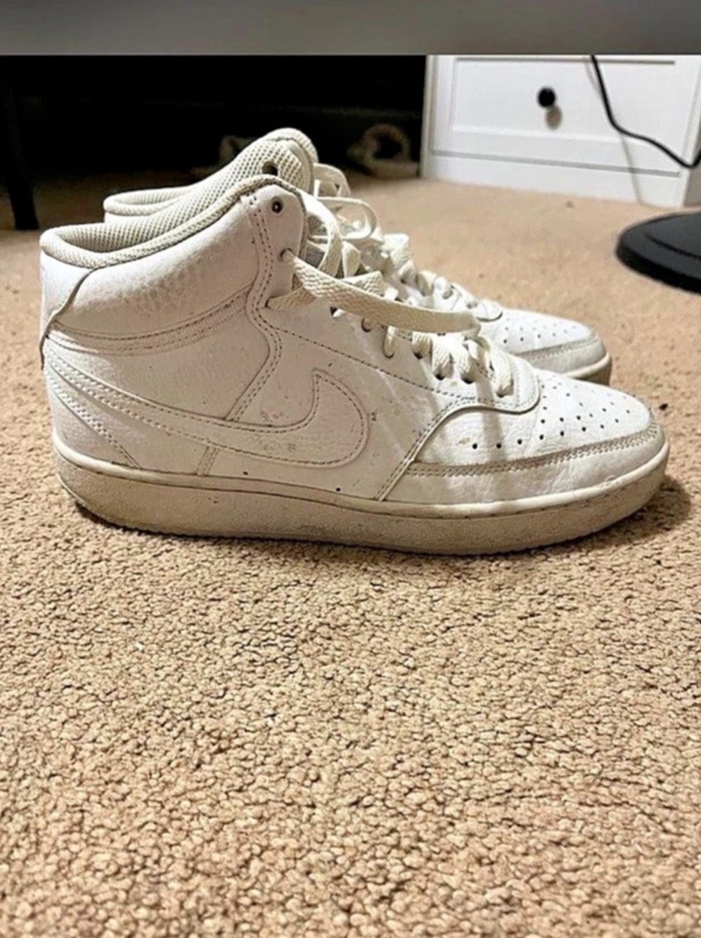 Nike Air Force 1 High-Top Sneakers White US 7.5